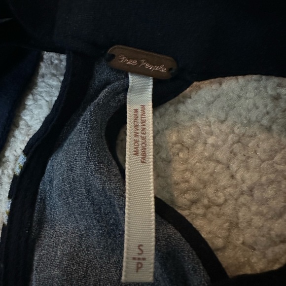 Free People Womens Beat Of My Heart OB819934 Tunic Dress Relaxed Blue Size S - Picture 10 of 10